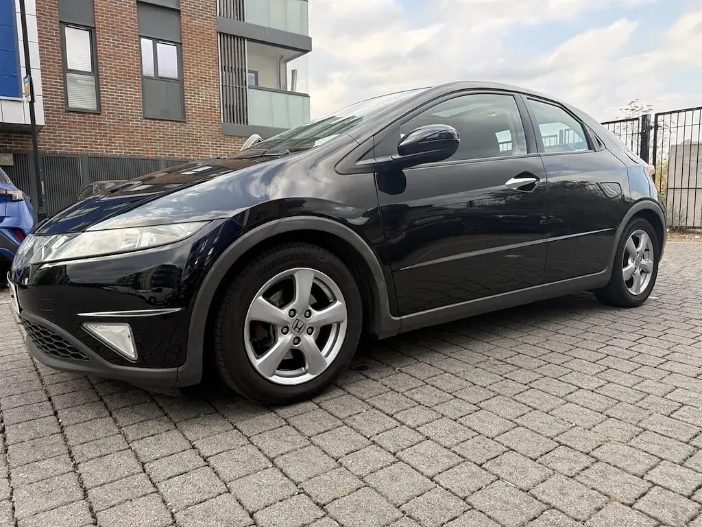 Used Honda Civic EX 2009 Black Hatchback