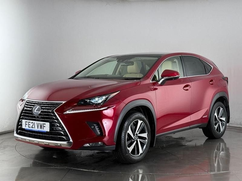 Used Lexus NX300h 2021 Red SUV