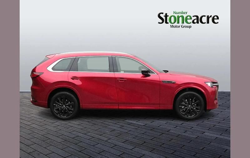 New Mazda CX-80 Homura-Line 251 HP (184 kW) 2025 Red SUV