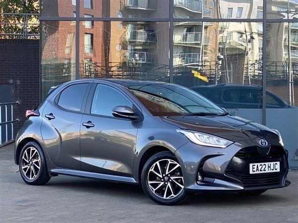 Grey Used 2022 Toyota Yaris Design Hatchback | £15,690 (Good price) - Image 1/1