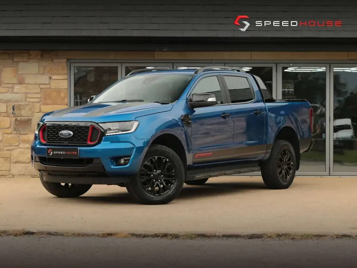 Used Ford Ranger S 2021 Blue Pickup