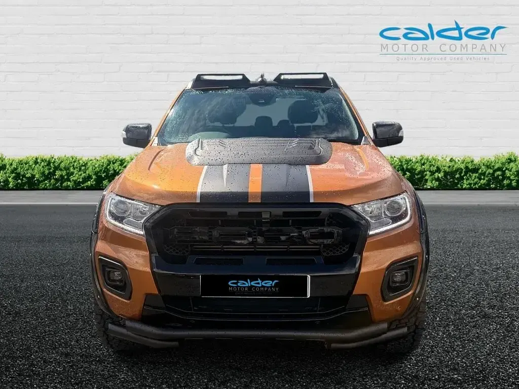 Used Ford Ranger Wildtrack 2020 Orange Pickup
