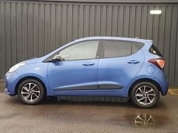 Usado Hyundai i10 GO! 66 HP (48 kW) 2018 Azul Citadino