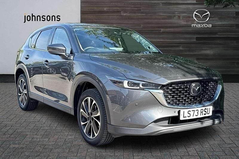 Grey Used 2023 Mazda CX-5 Exclusive-Line SUV | £19,677 (Fair price) - Image 1/4