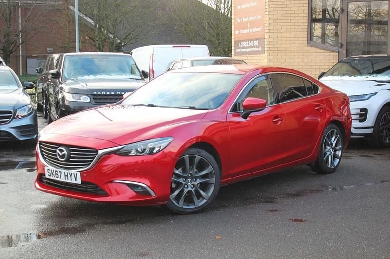 Red Used 2017 Mazda 6 Inclusive Sedan | £7,885 (Fair price) - Image 1/4