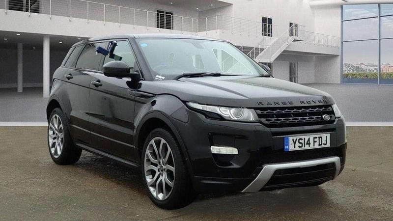 Black Used 2014 Land Rover Range Rover evoque Dynamic SUV | £9,495 (Fair price) - Image 1/2