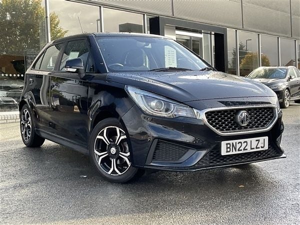Black Used 2022 MG MG3 Excite Hatchback | £9,861 (Fair price) - Image 1/1