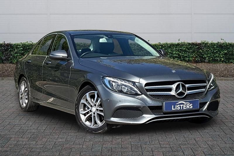 Begagnad Mercedes C220 2016 Grå Sedan