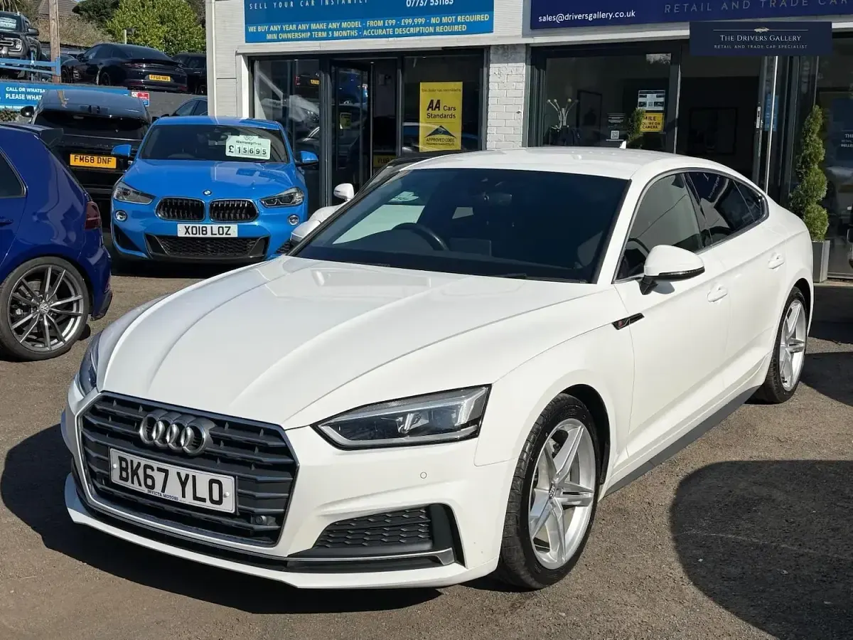 Used Audi A5 S-Line 2017 White Coupe