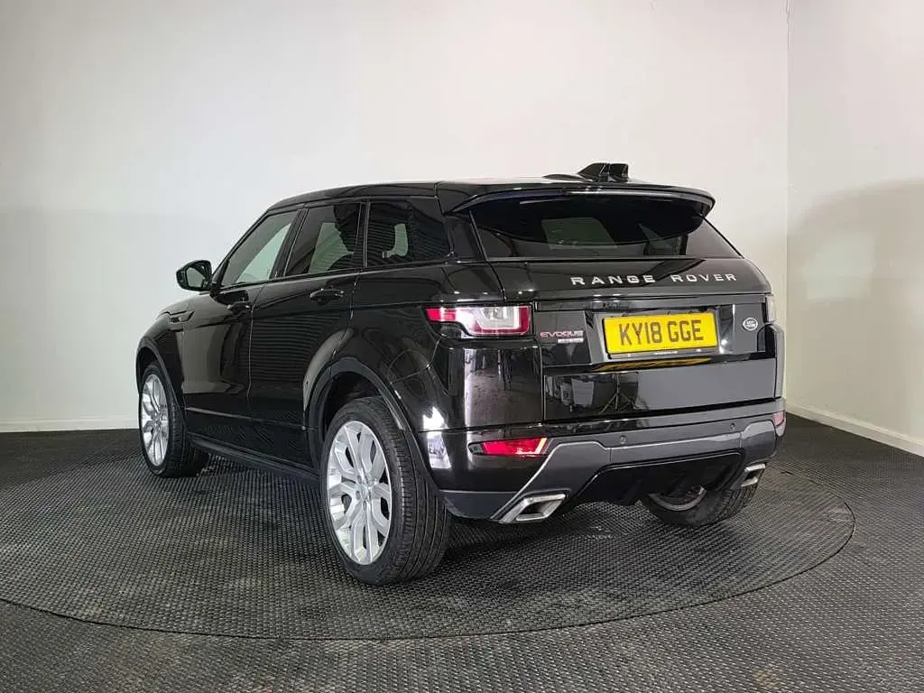 Used Land Rover Range Rover evoque HSE Dynamic 2018 Black SUV