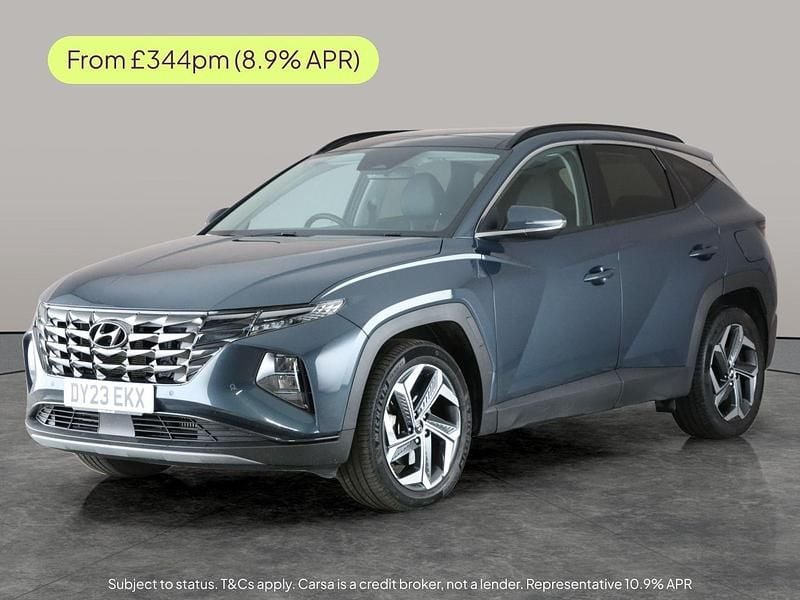 Blue Used 2023 Hyundai Tucson Ultimate SUV | £23,486 (Fair price) - Image 1/3