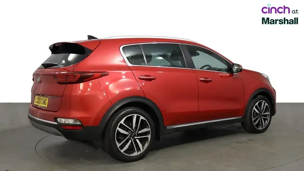 Used Kia Sportage 174 HP (127 kW) 2020 Red SUV