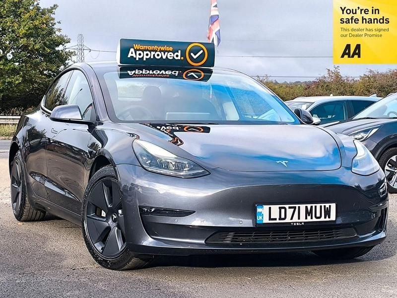 Grey Used 2021 Tesla Model 3 Sedan | £20,495 (Fair price) - Image 1/4