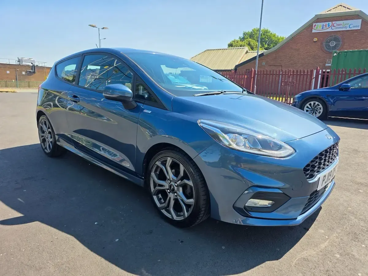 Used Ford Fiesta ST-Line 2019 Blue Hatchback
