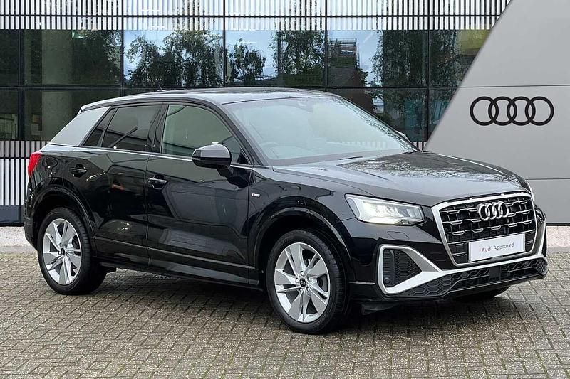 Black Used 2024 Audi Q2 S-Line SUV | £25,999 (Fair price) - Image 1/4