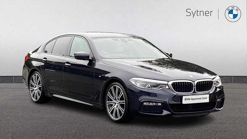 Black Used 2017 BMW 540 M Sport | £25,000 (A bit pricey) - Image 1/4