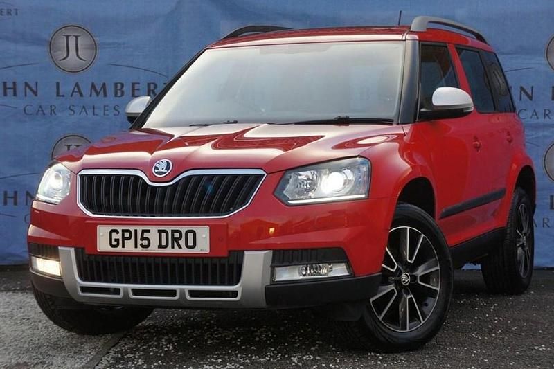 Red Used 2015 Skoda Yeti SE L SUV | £13,850 (A bit pricey) - Image 1/1