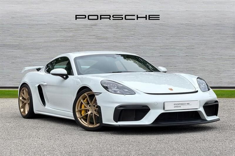 White Used 2021 Porsche Cayman GT4 Coupe | £79,950 (Expensive) - Image 1/3