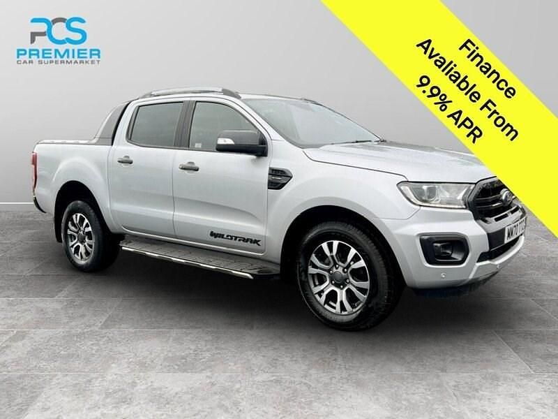 Silver Used 2020 Ford Ranger Wildtrack Pickup | £14,500 - Image 1/3