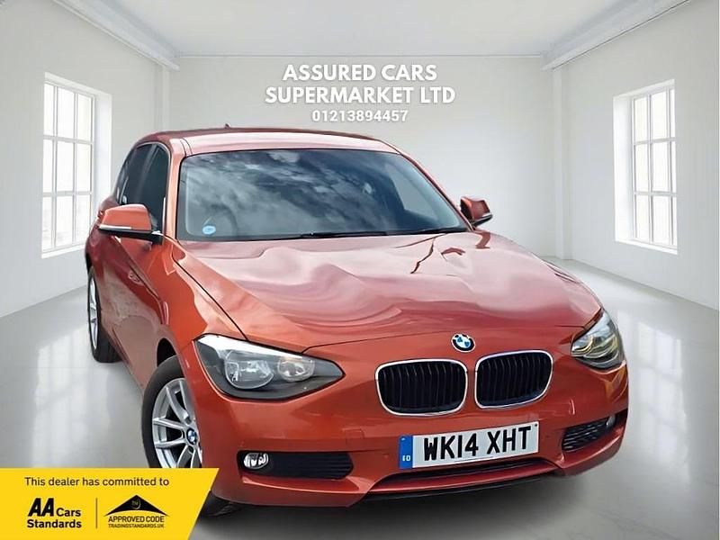 Used BMW 116 Comfort Edition 2014 Orange Hatchback