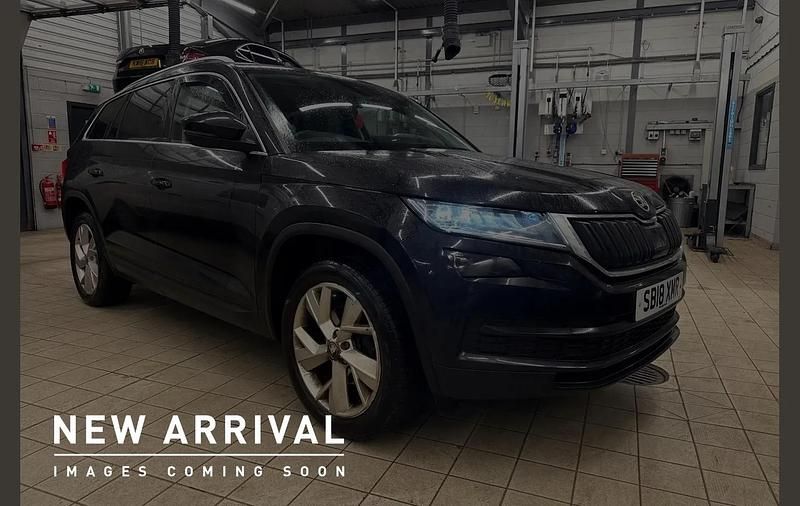 Black magic pearlescent Used 2018 Skoda Kodiaq SUV | £16,000 (Fair price) - Image 1/4