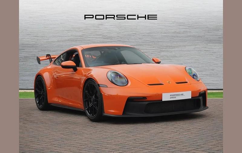Used Porsche 911 GT3 502 HP (369 kW) 2021 Orange Coupe