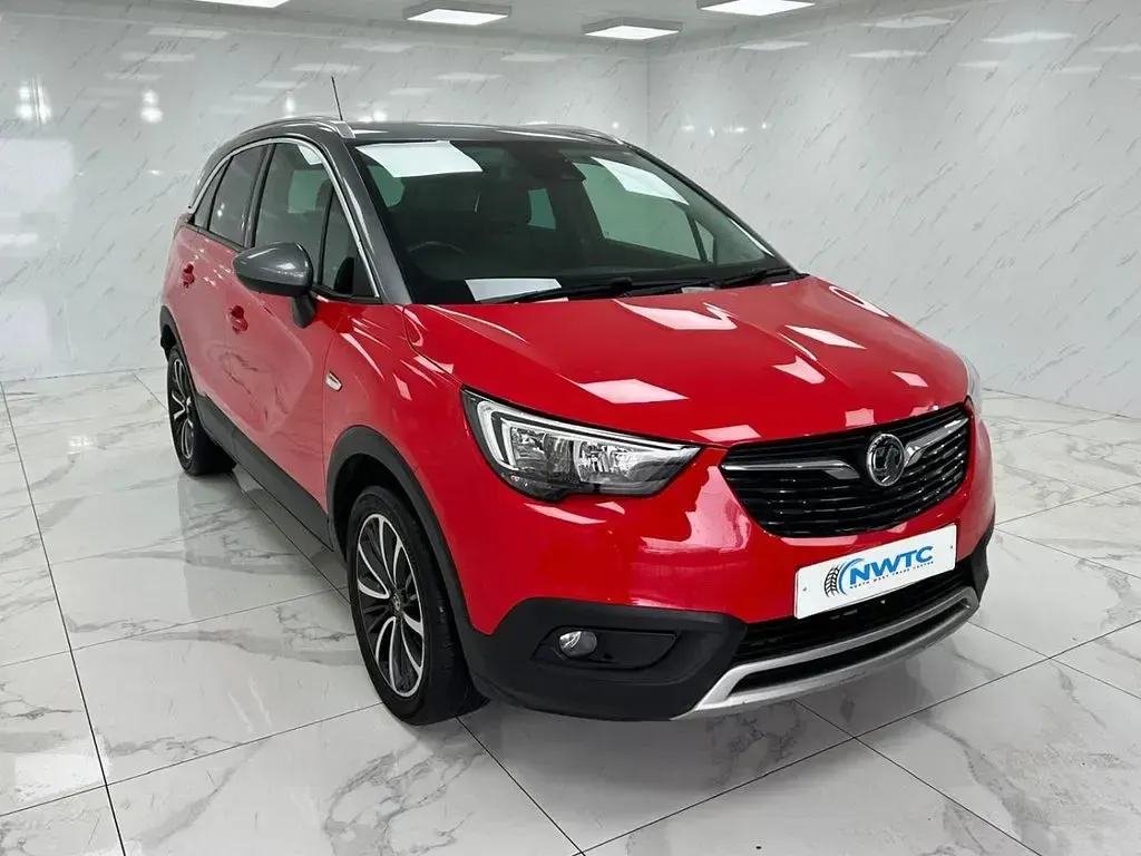 Used Vauxhall Crossland X Elite 130 HP (95 kW) 2019 Red SUV