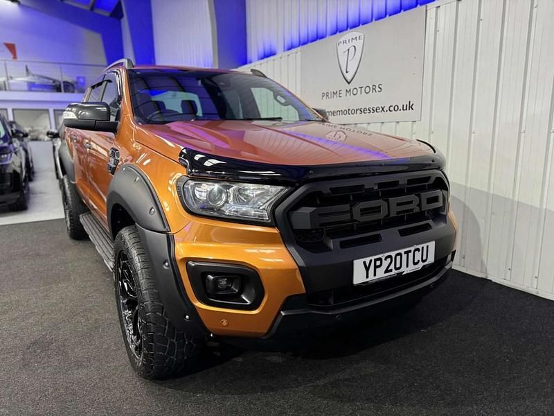 Used Ford Ranger Wildtrack 200 HP (147 kW) 2020 Orange Pickup