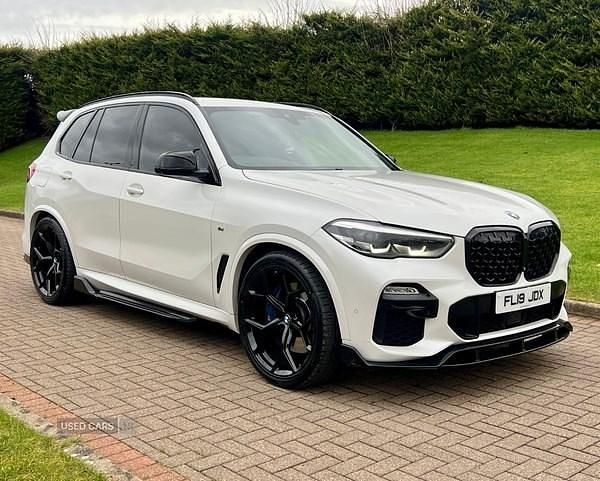 White Used 2019 BMW X5 M Sport SUV | £32,495 (Fair price) - Image 1/4