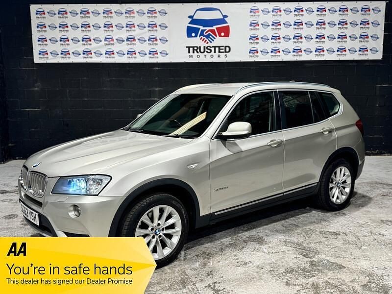 Silver Used 2012 BMW X3 Comfort Edition SUV | £7,495 (Good price) - Image 1/4