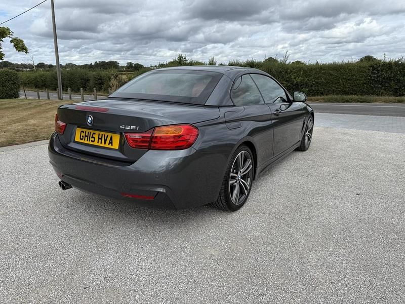 Used BMW 428 M Sport 245 HP (180 kW) 2015 Grey Cabriolet