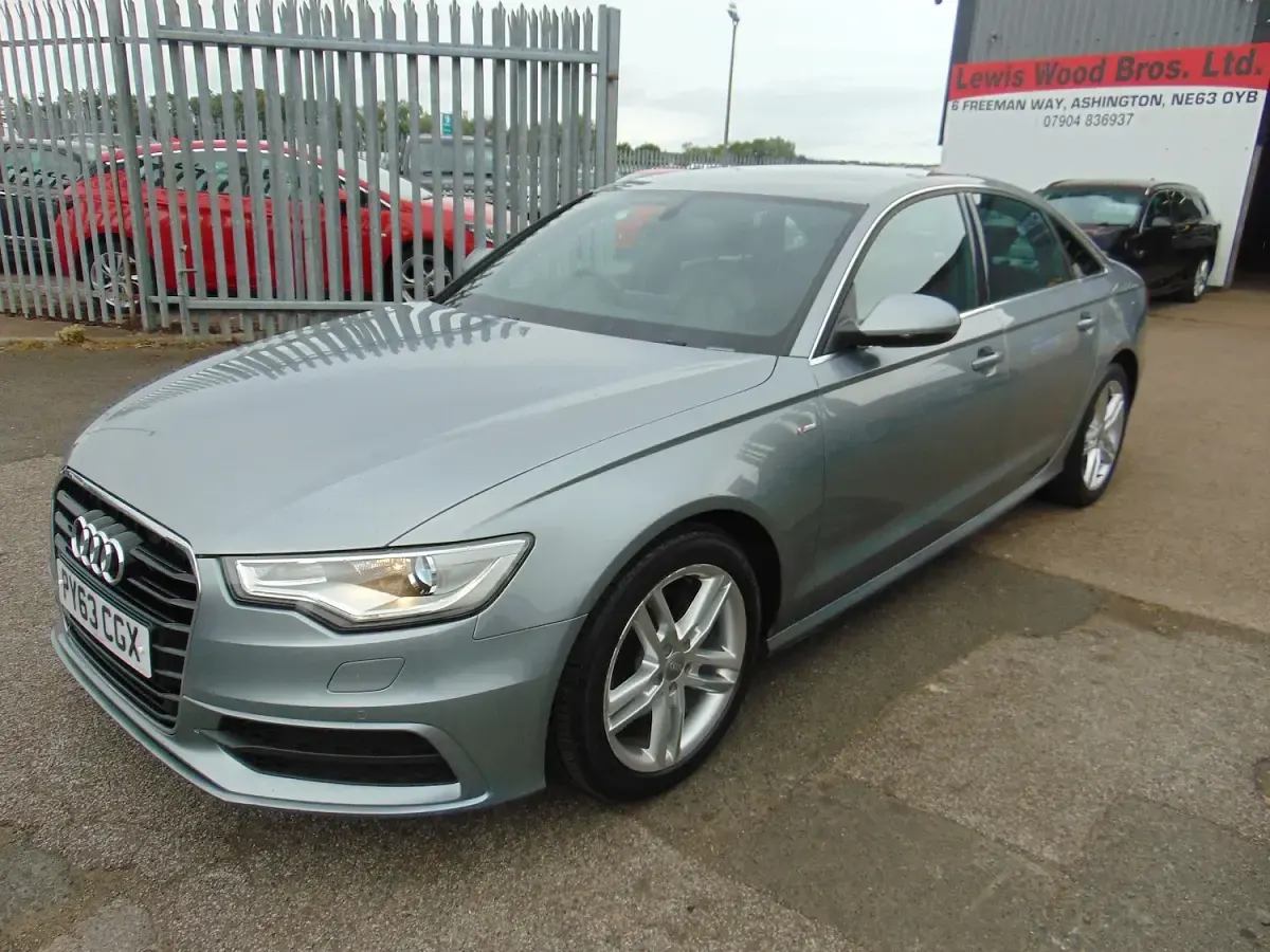 Used Audi A6 S-Line 2014 Grey Sedan