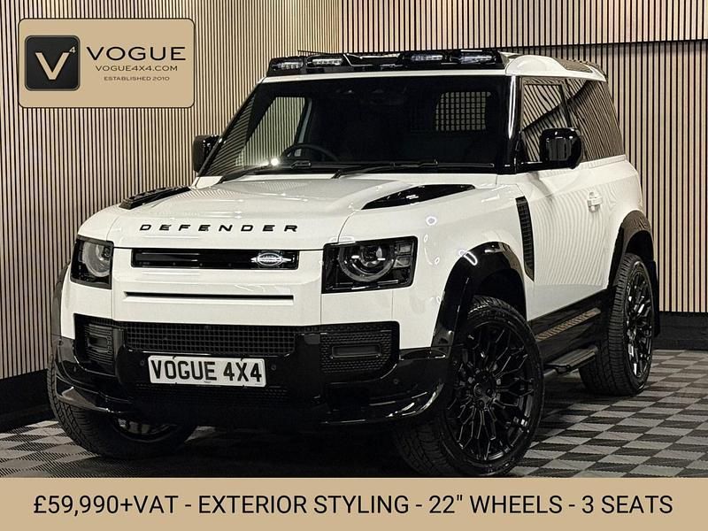White New 2025 Land Rover Defender S SUV | £59,990 (Fair price) - Image 1/4
