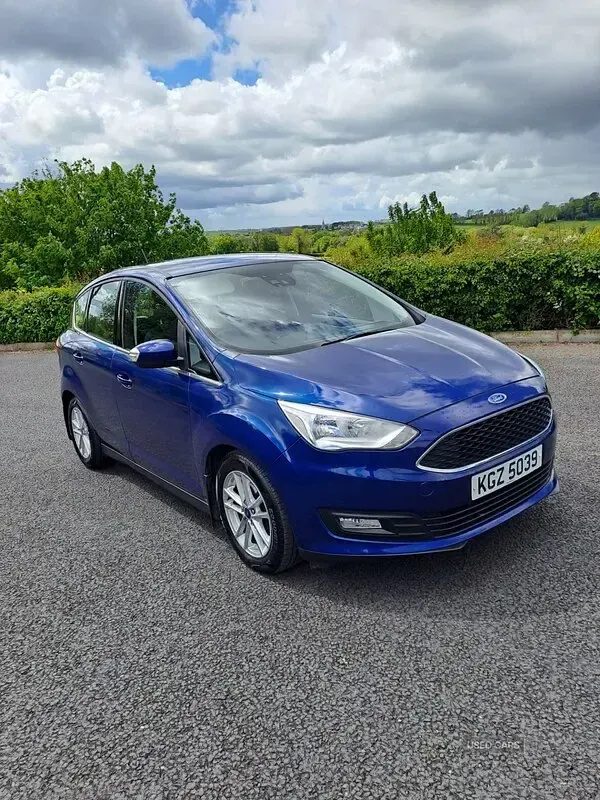 Used Ford C-MAX Zetec 125 HP (91 kW) 2018 Blue MPV