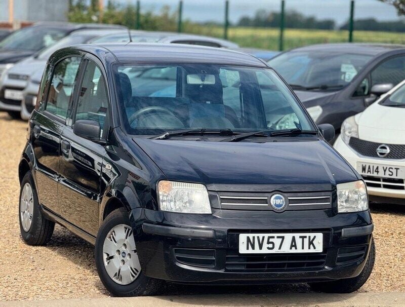 Black Used 2007 Fiat Panda Dynamic Hatchback | £1,090 (Fair price) - Image 1/4