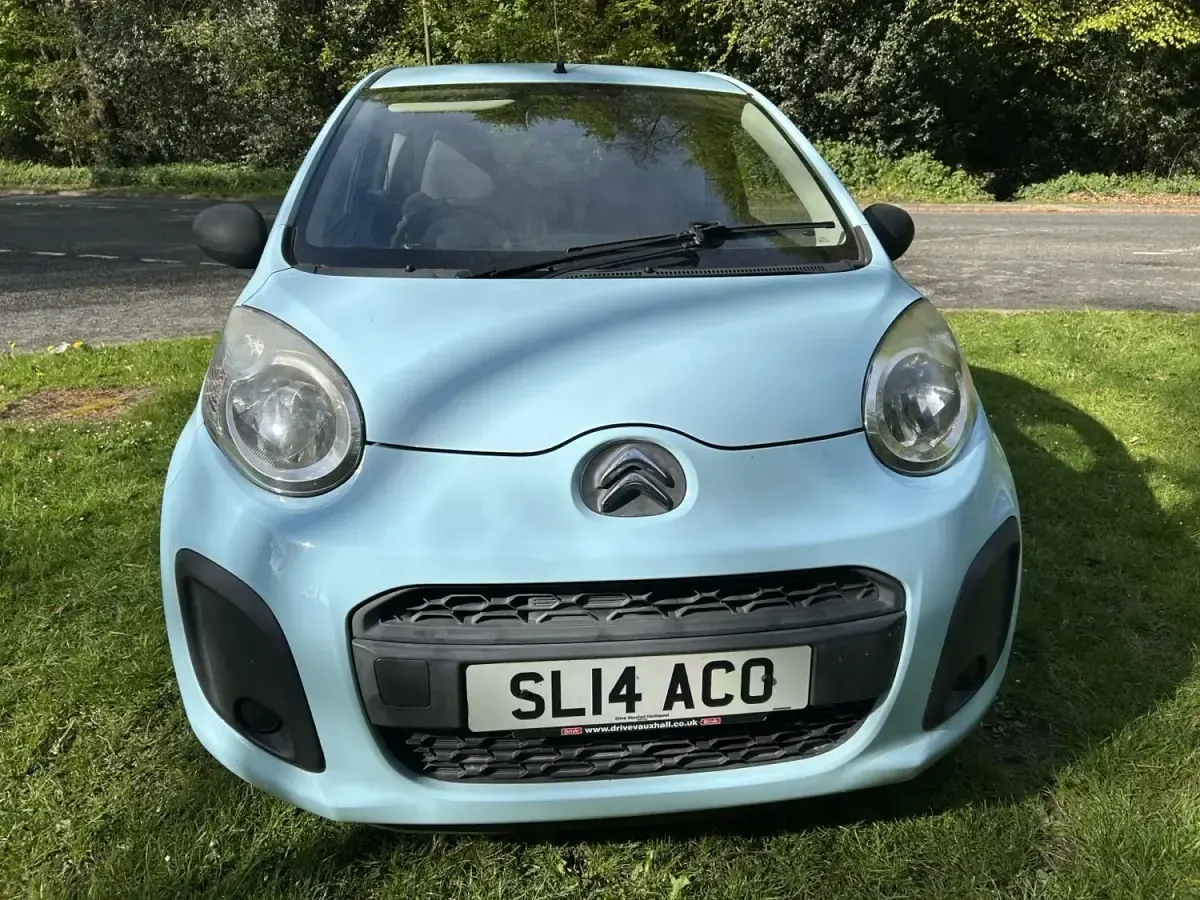 Usado Citroën C1 68 HP (50 kW) 2014 Azul Citadino