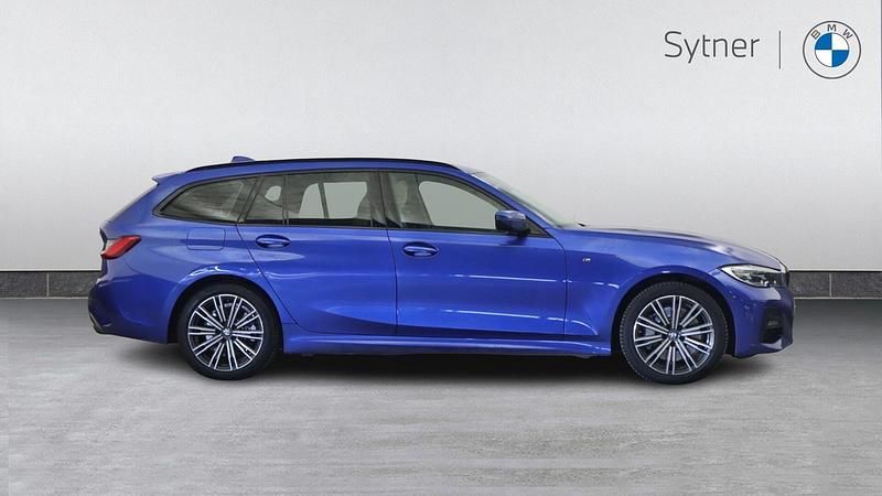 Used BMW 330e M Sport 288 HP (211 kW) 2020 Blue Estate