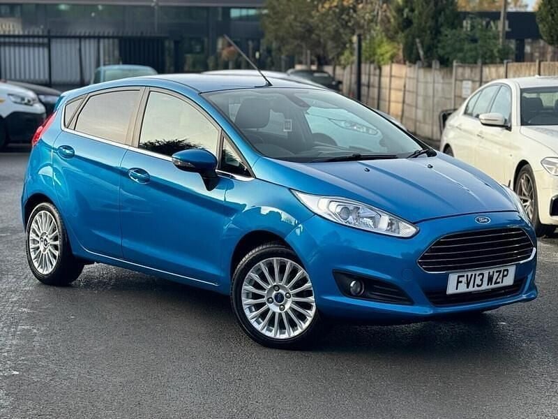 Blue Used 2013 Ford Fiesta Titanium Hatchback | £6,495 (Super price) - Image 1/3