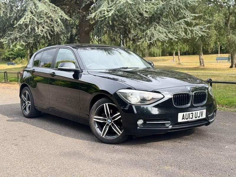 Black Used 2013 BMW 116 Sport Line Hatchback | £2,950 (Good price) - Image 1/4