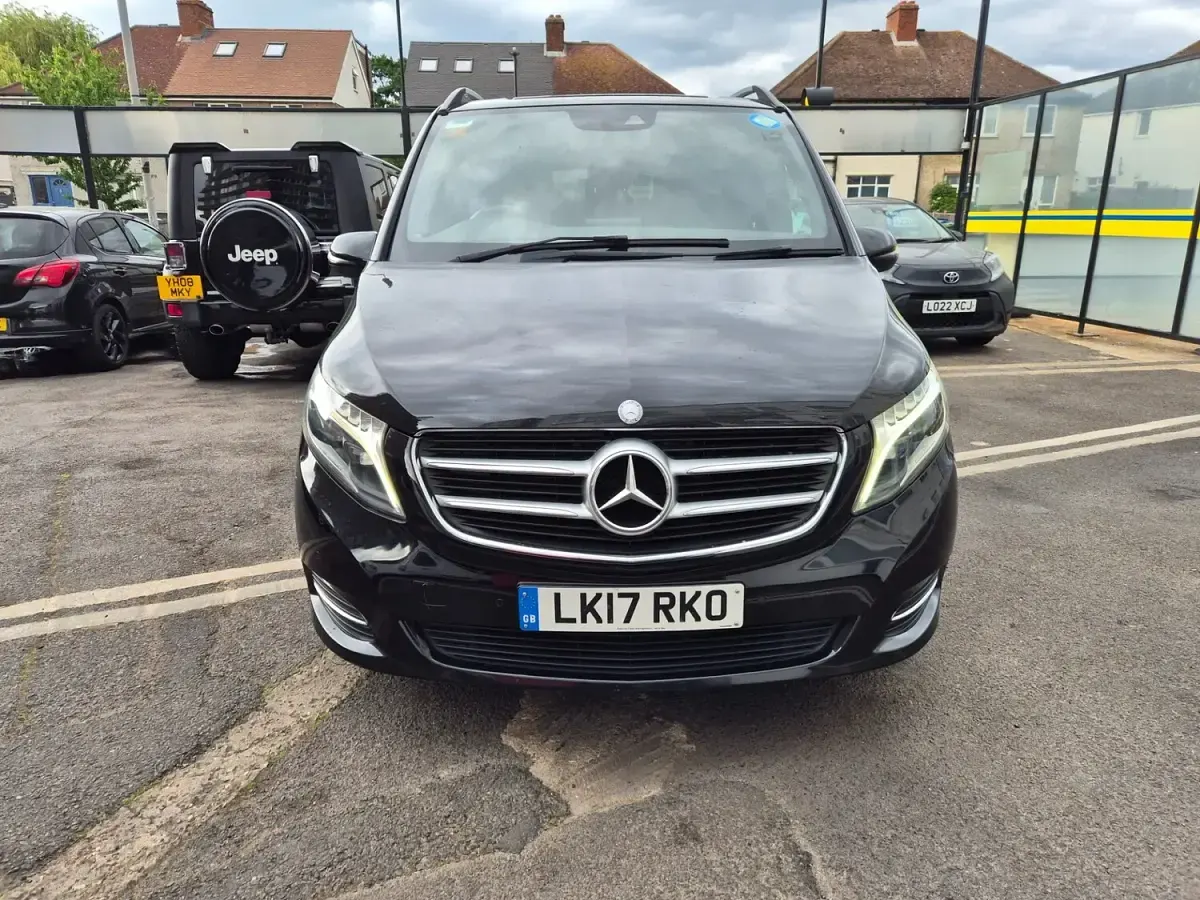 Used Mercedes V250 2017 Black MPV
