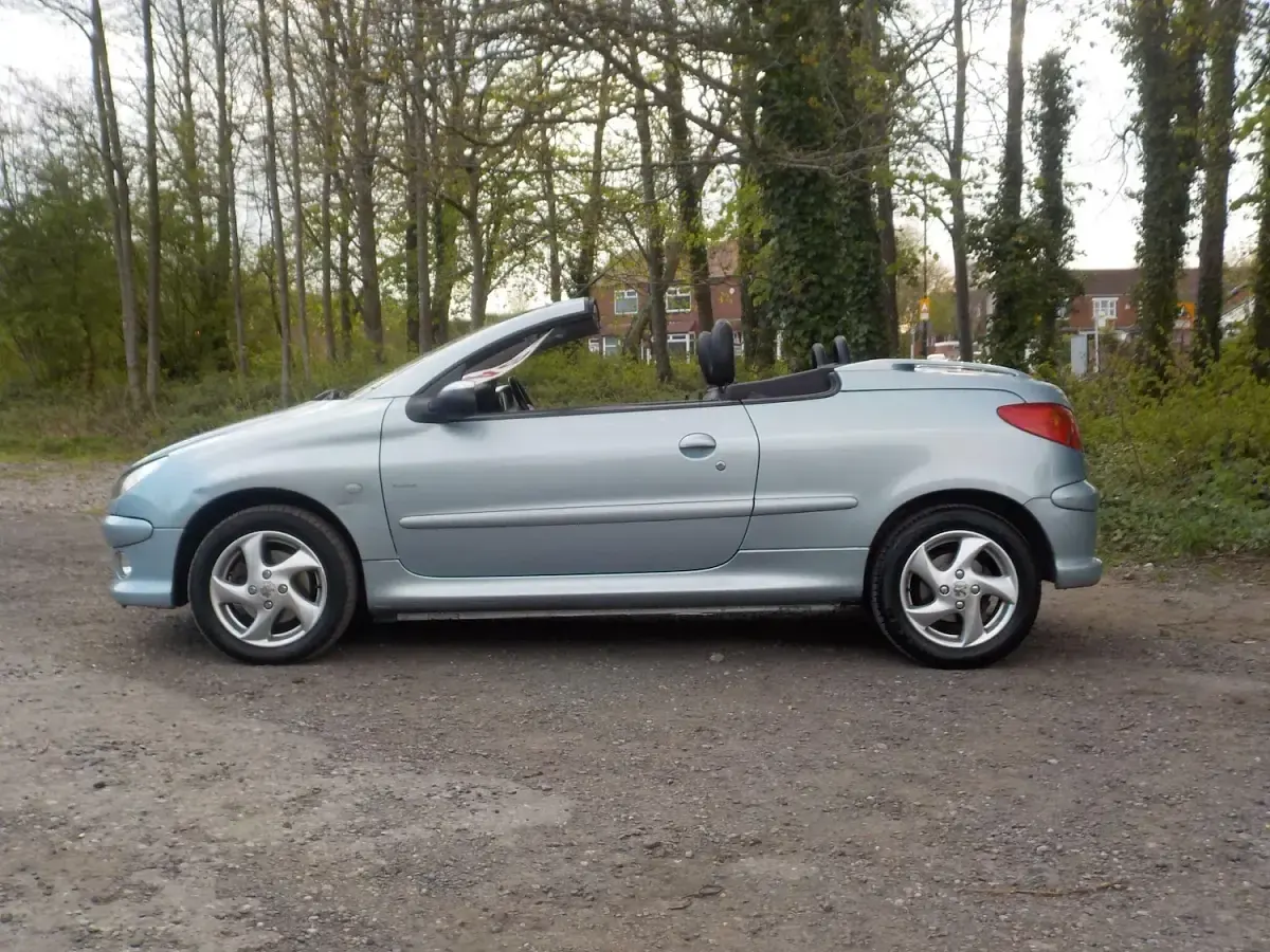 Used Peugeot 206 Allure 2004 Silver Cabriolet