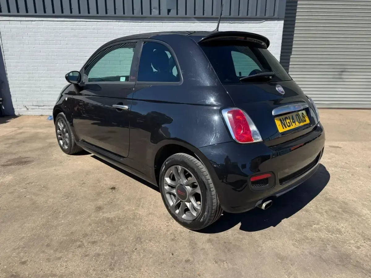 Gebraucht Fiat 500 S 69 PS (50 kW) 2014 Schwarz Kleinwagen