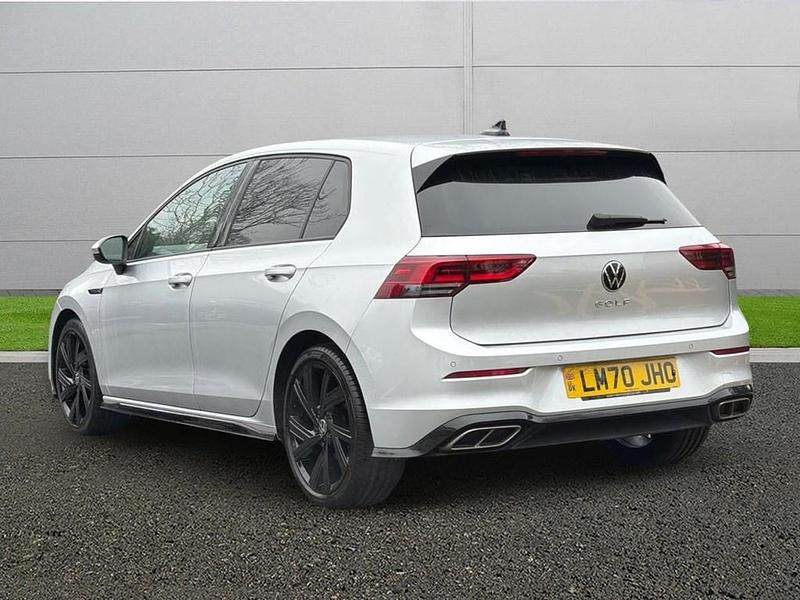 Used VW Golf VII R-line 130 HP (95 kW) 2020 Silver Hatchback