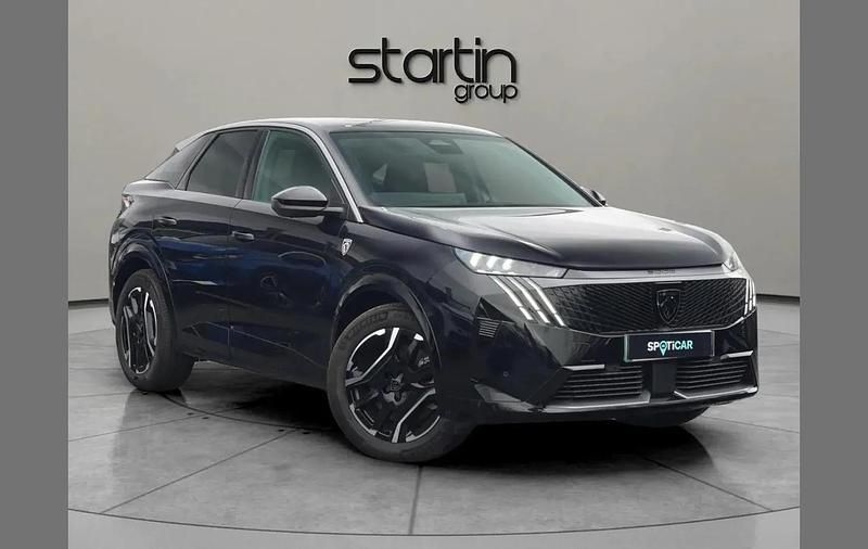 Black Used 2025 Peugeot e-3008 GT SUV | £24,150 (Fair price) - Image 1/4