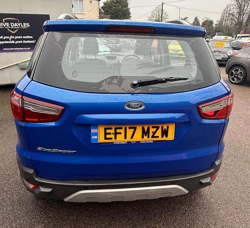 Used Ford Ecosport Titanium 2017 Blue SUV