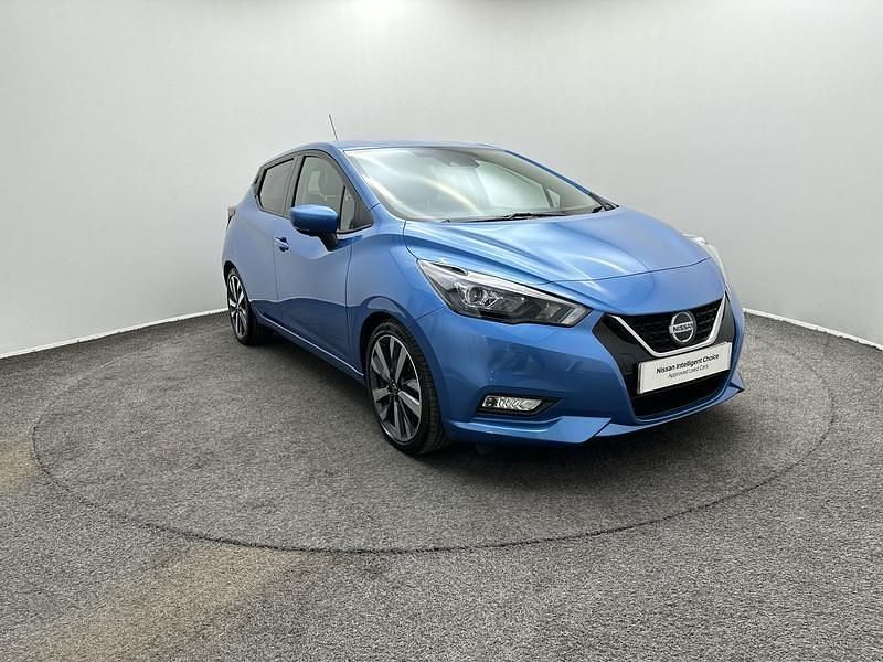 Used Nissan Micra Tekna 2021 Blue Hatchback