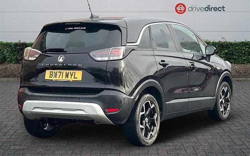 Used Vauxhall Crossland Edition 110 HP (80 kW) 2021 Black SUV