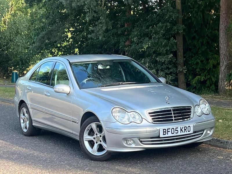 Silver Used 2005 Mercedes C200 Avantgarde Sedan | £2,899 (A bit pricey) - Image 1/4