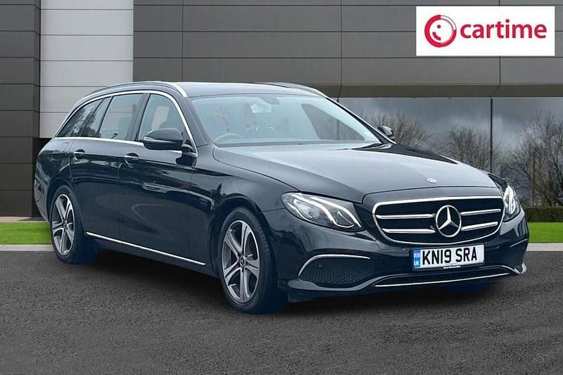 Used Mercedes E220 SE 194 HP (142 kW) 2019 Black Estate
