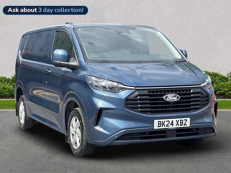 Blue Used 2024 Ford Transit Custom Limited Van | £23,950 (Fair price) - Image 1/4